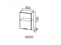 Шкаф навесной 500 Ш500 Модерн 500х720х296